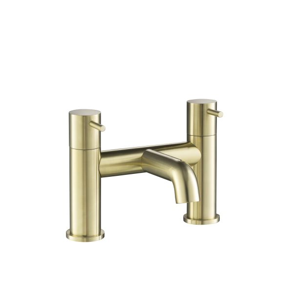 Just Taps Vos Brushed Brass Bath Filler