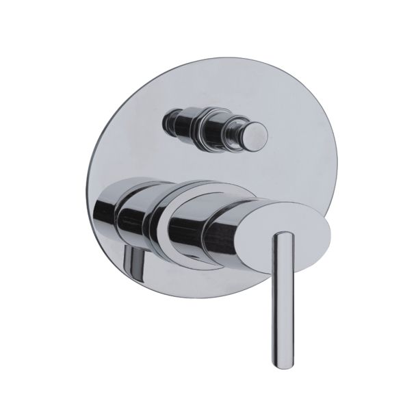 Just Taps Ovaline Concealed Shower Mixer With Diverter