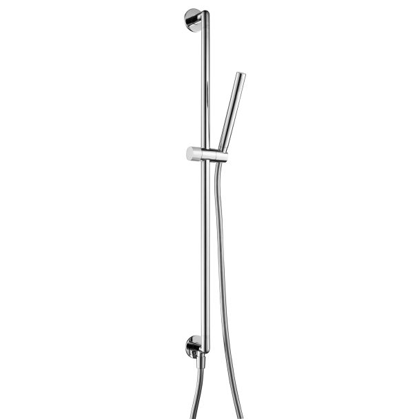 Just Taps Slide rail with pencil shower handle and hose Chrome