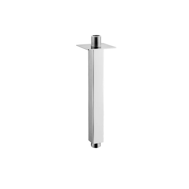 Just Taps Square ceiling shower arm, 200mm