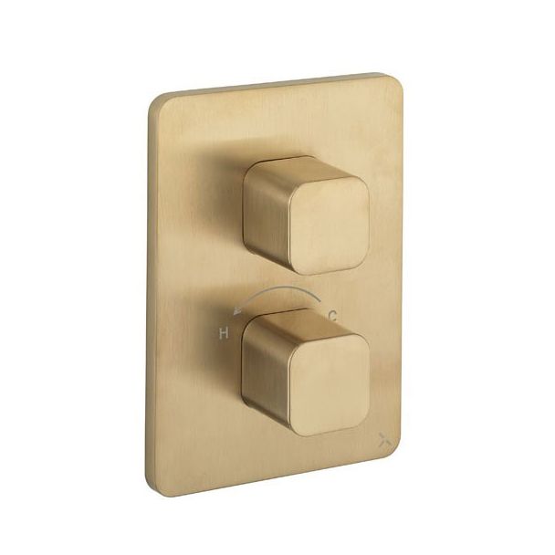 Crosswater Glide II Brass 1 Outlet 1000 Crossbox Shower Valve