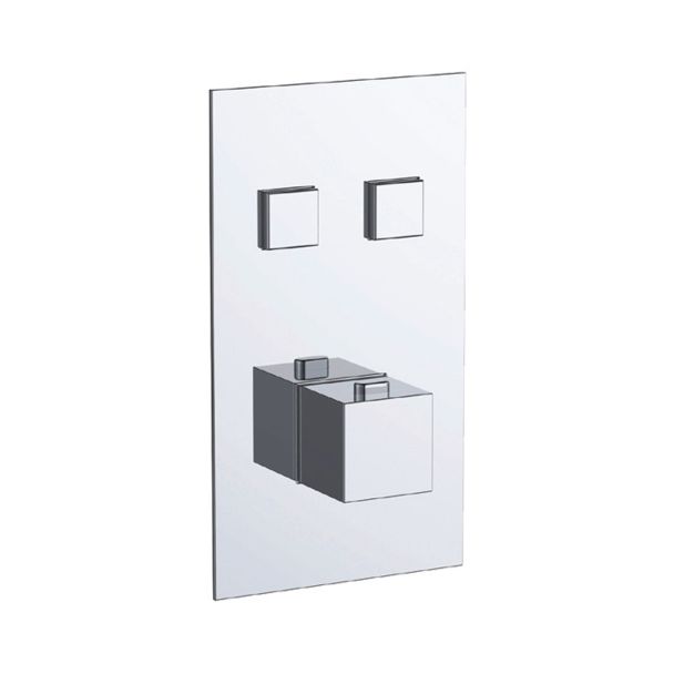 Just Taps Athena 2 Outlet Touch Thermostat