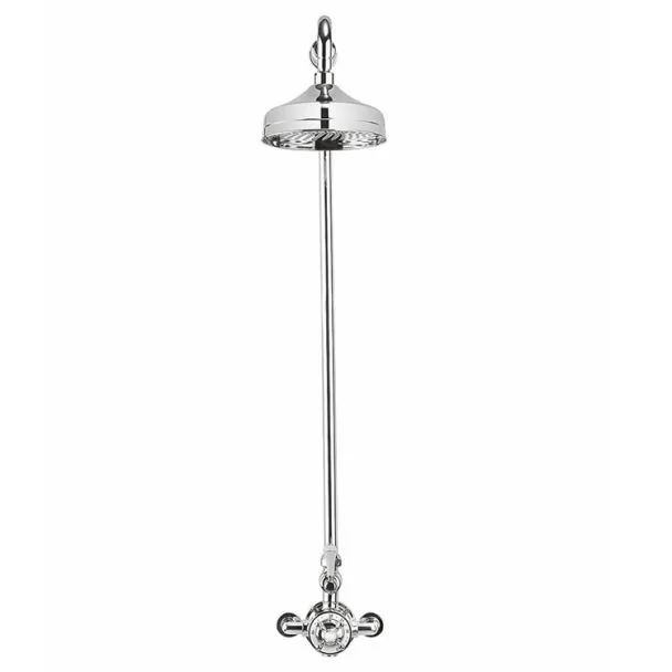 Crosswater Belgravia Exposed Shower Valve with 8" Fixed Head