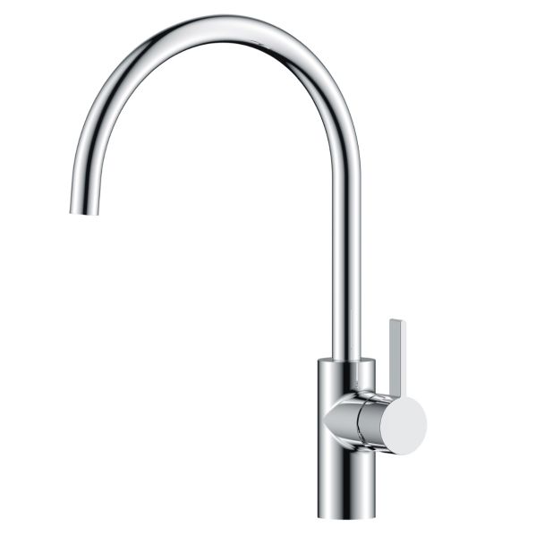 Just Taps Chrome Single Lever Sink Mixer