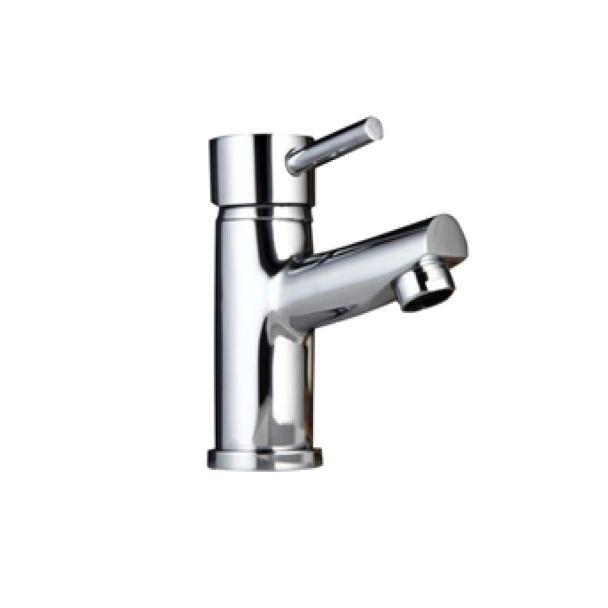 Just Taps Plus Eco Mini Single Lever Basin Mixer With Click Clack