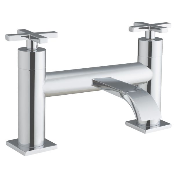 Just Taps Plus Detail Deck Mounted Bath Filler