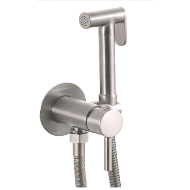 Just Taps Inox single lever douche set for cold and hot operation MP 0.5