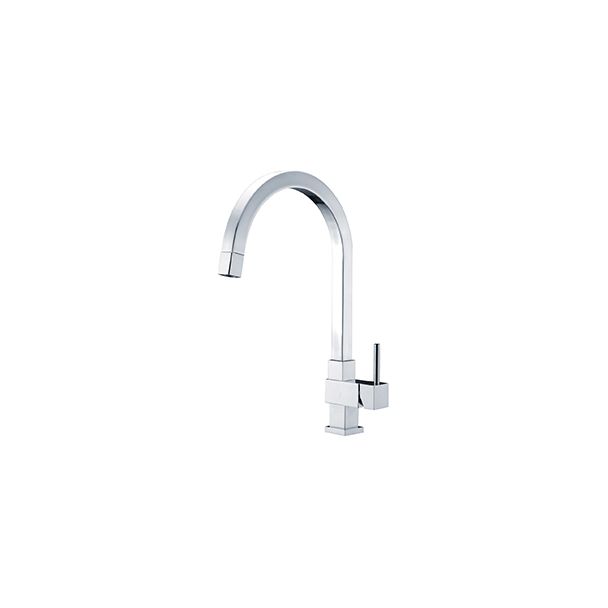 Just Taps Kubix Pull Out Single Lever Sink Mixer, Swivel Spout – KP181