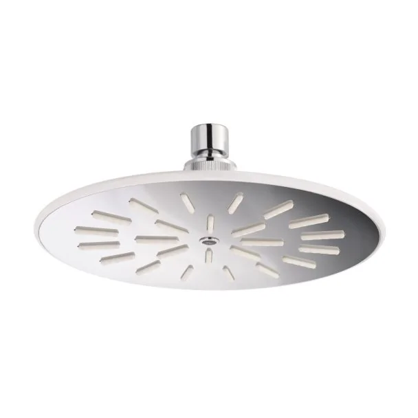 Just Taps Labyrinth round shower head, 200mm