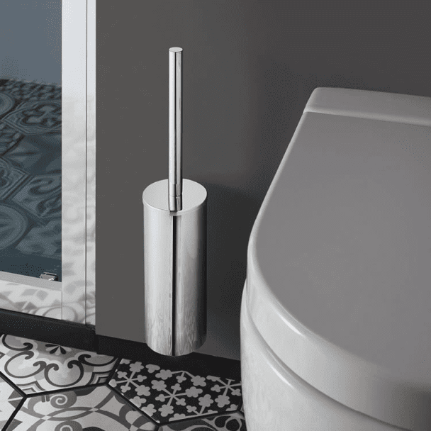 Crosswater MPRO Chrome Toilet Brush Holder