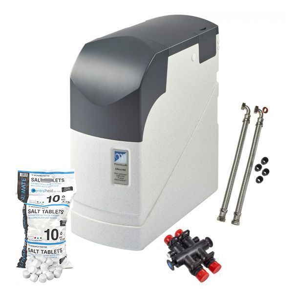 Monarch ULTRA HE Twin Tank Water Softener - 22 and15mm Kit Inc.