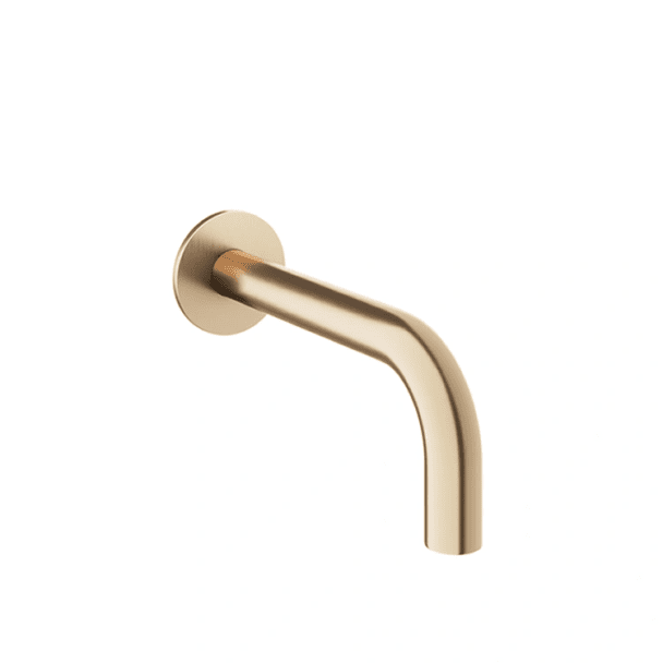 Crosswater MPRO Brushed Brass Bath Spout