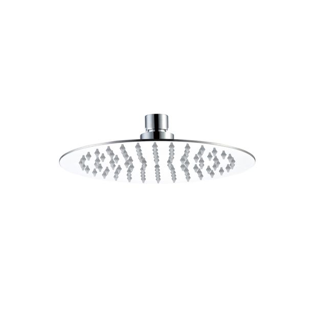 Just Taps Round Ultra-thin 250mm Overhead Shower