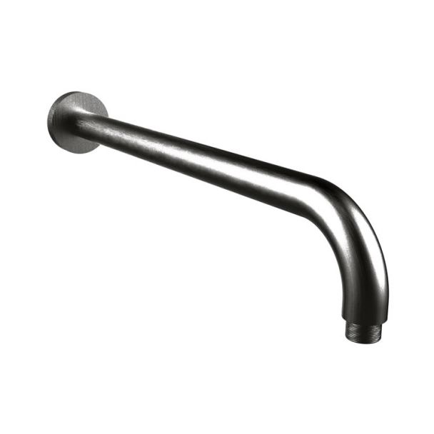 Crosswater Union Brushed Black Chrome Wall Mounted Shower Arm