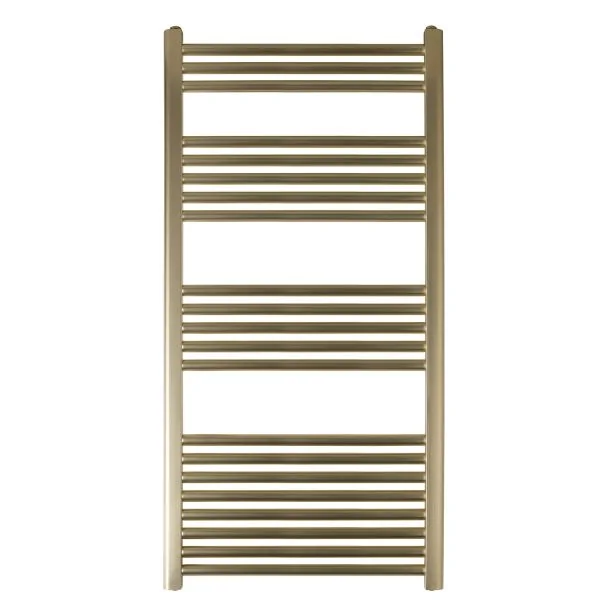 Just Taps VOS Radiator Brushed Brass 1200 X 600