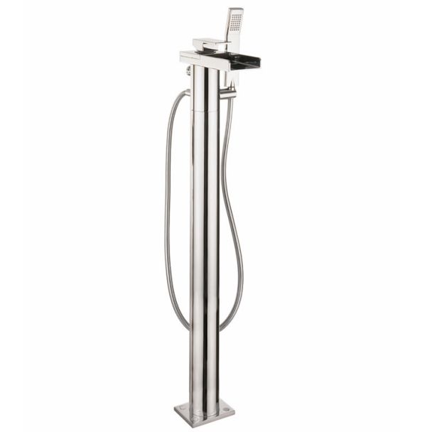 Crosswater Water Square Floorstanding Bath Shower Mixer & Kit