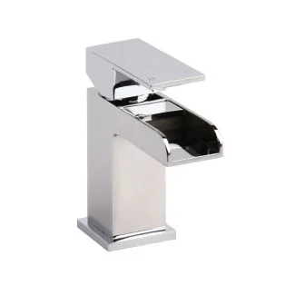 Just Taps Plus Cami Mini Single Lever Basin Mixer With Click Clack Waste