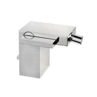 Just Taps Idea Monoblock Bidet Mixer With Pop-up Waste