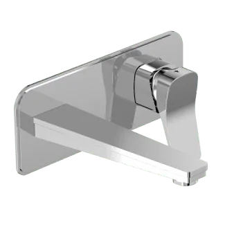 Just Taps HIX Single Lever Wall Mounted Basin Mixer – Chrome