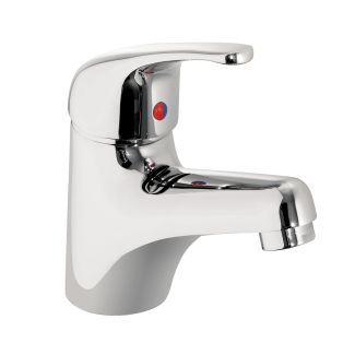 Just Taps Topmix single lever basin mixer with click clack waste