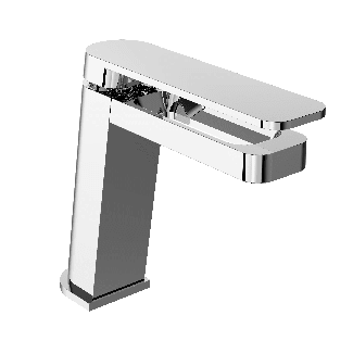 Just Taps AXEL Chrome Single Lever Basin Mixer