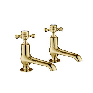 Just Taps Grosvenor Cross Long Nose Basin Taps – 149mm