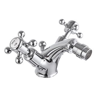 Just Taps Grosvenor cross Bidet mixer with pop up waste