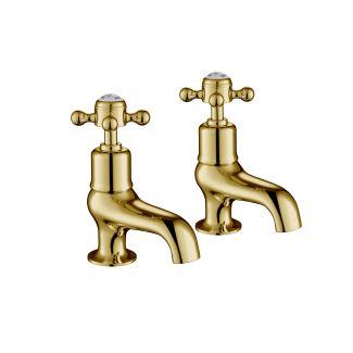 Just Taps Grosvenor Cross Cloakroom Basin Taps – 152mm