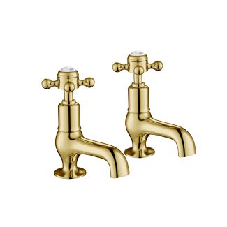 Just Taps Grosvenor Cross Bath Taps – 158mm