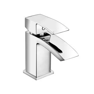 Just Taps Plus Dash Mini Single Lever Basin Mixer With Click Clack Waste