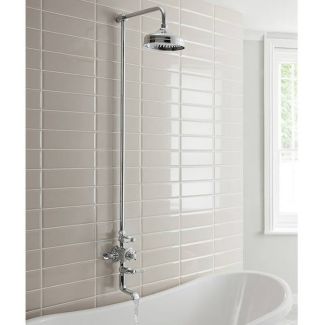 Crosswater Belgravia Bath Shower Mixer with Fixed Head