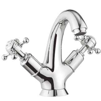 Crosswater Belgravia Crosshead High Neck Basin Monobloc - Without Waste