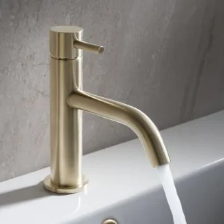 Crosswater MPRO Brushed Brass Basin Monobloc