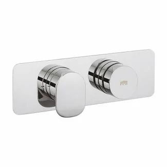 Crosswater Dial Landscape Shower Valve 1 Control with Pier Trim