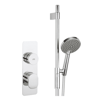 Crosswater Dial Valve 1 Control With Pier Trim and Shower Head