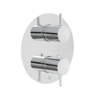 Just Taps Florence thermostatic concealed 1 outlet shower valve, MP 0.5 Available in designer handle