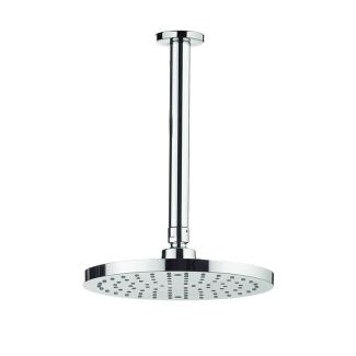 Crosswater Fusion 200mm Round Fixed Shower Head & Ceiling Arm