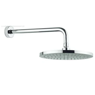 Crosswater Fusion 250mm Round Fixed Shower Head & Arm