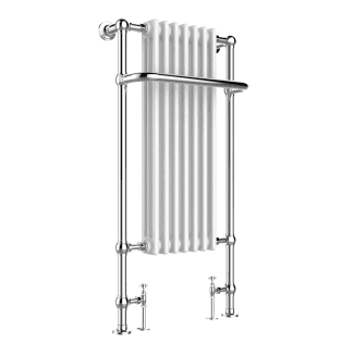 Just Taps Grosvenor Radiator Chrome 1130 x 553 x 230