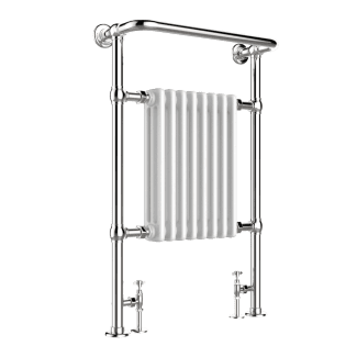 Just Taps Grosvenor Radiator Chrome 963 x 673 x 230