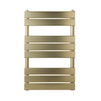 Just Taps HIX Radiator Brushed Brass 800 X 500