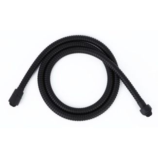 Just Taps Vos 1.50m Metal Hose Matt Black