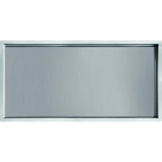 Just Taps Inox Brushed Stainless Steel Shower Niche 600×300