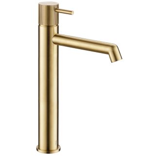 Just Taps Single lever tall basin mixer with lever Brushed Brass