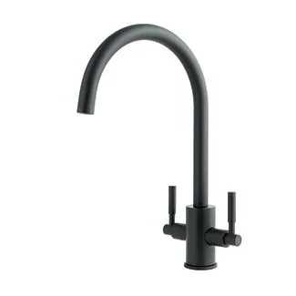 Just Taps Newbury Sink Mixer Matt Black