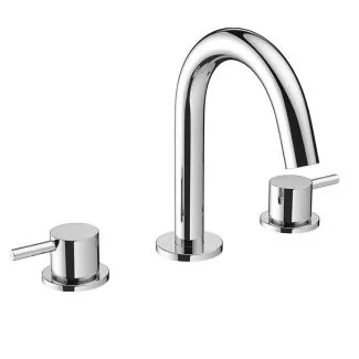 Crosswater MPRO Chrome Basin 3 Hole Set