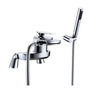 Just Taps Plus Gant Deck Mounted Bath Shower Mixer with Kit