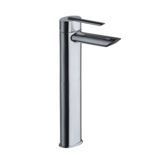 Just Taps Ovaline Tall Single Lever Basin Mixer Without Pop Up Waste,