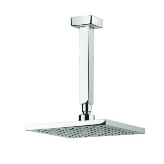 Crosswater Planet 200mm Square Fixed Head & Ceiling Arm