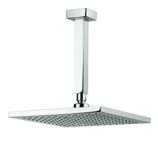 Crosswater Planet 250mm Square Fixed Head & Ceiling Arm